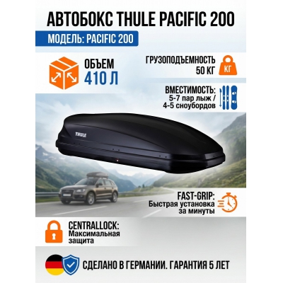 ������������� ���� Thule Pacific 200 175*82*45 ��, 410� - ������ �� ����������� ���� � ��������-�������� "��� � ����"