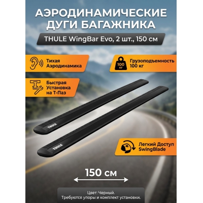 ������������� �������� Thule WingBar Evo 150 ��, 2��. - ������ �� ����������� ���� � ��������-�������� "��� � ����"