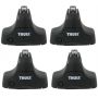 Упоры Thule Для автомобилей с гладкой крышей (с замками)