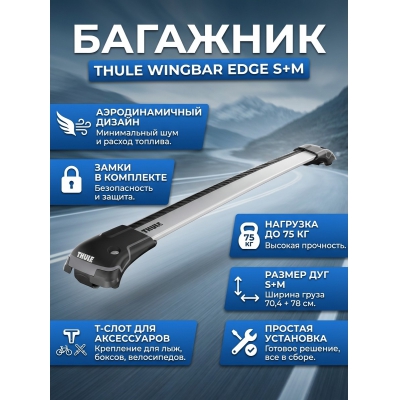 ������������� �������� Thule WingBar Edge (�� ��������) ����� ��� S+M - ������ �� ����������� ���� � ��������-�������� "��� � ����"
