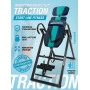 Инверсионный стол Start Line TRACTION сине-бирюзовый с подушкой