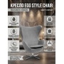 Кресло Bradex Home Egg Style Chair искусственная замша