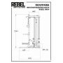 Полурама многофункциональная REBEL HR04