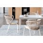 Обеденная группа на 4 персоны со стульями Милан 4SIS «Малага» каркас белый