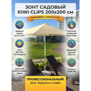 ������� ���� Theumbrela Semsiye Evi Kiwi Clips 50-1011-20