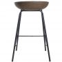 Стул полубарный BRADEX HOME Loft коричневый