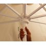 Зонт пляжный со стационарной базой Theumbrela Semsiye Evi Kiwi Clips&Base 50-1011-25/TILT/W/2619+61-2001-05/W/35