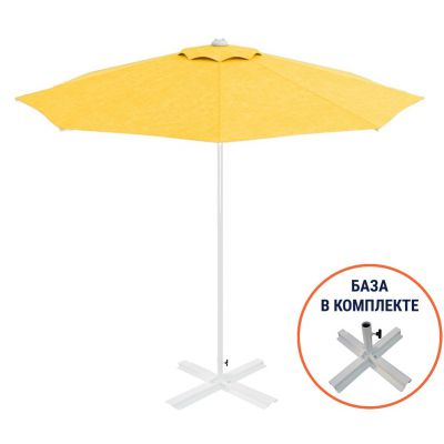 Садовый зонт Theumbrela Semsiye Evi Kiwi Clips&Base 50-1011-25/TILT/W/2619+61-2001-05/W/35 - купить по специальной цене в интернет-магазине "Уют в доме"