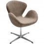 Кресло искусственная замша BRADEX HOME SWAN STYLE CHAIR