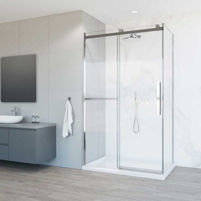 Душевой уголок Vincea Como Soft VSR-1CS8011CL - купить по специальной цене в интернет-магазине "Уют в доме"