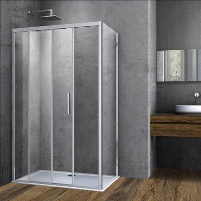 Душевой уголок Vincea Soft VSR-3SO8010CL - купить по специальной цене в интернет-магазине "Уют в доме"