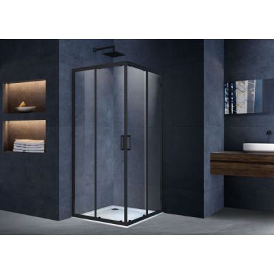 Душевой уголок Vincea Alpha VSS-3AL100CLB - купить по специальной цене в интернет-магазине "Уют в доме"