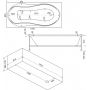 Ванна BAS Ямайка 180х80 без гидромассажа