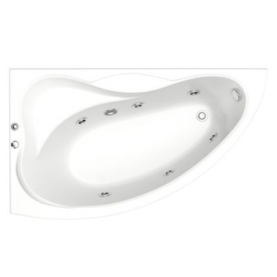 Акриловая ванна BAS Вектра 150x90 без гидромассажа L/R - купить по специальной цене в интернет-магазине "Уют в доме"