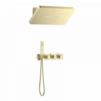 Душевая система Timo Petruma SX-5249/17SM золото матовое - купить по специальной цене в интернет-магазине "Уют в доме"
