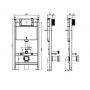 Инсталляция для унитаза Timo TWC-01