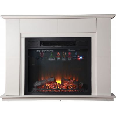  InterFlame Blanc   Antares 31 LED FX QuartZ -      - "  "