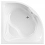 Треугольная акриловая ванна Cezares Cetina 150x150