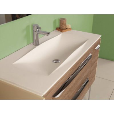 Раковина Акватон Блент 2Б 100 (кремовый дуб) - купить по специальной цене в интернет-магазине "Уют в доме"