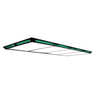 Лампа плоская люминесцентная Weekend Flat II зеленая 300 см