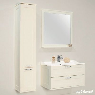 Зеркало Акватон Леон 80 дуб белый - купить по специальной цене в интернет-магазине "Уют в доме"