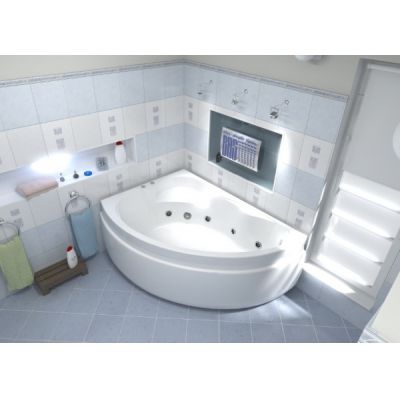 Акриловая ванна BAS Лагуна 170x110 с гидромассажем L/R - купить по специальной цене в интернет-магазине "Уют в доме"