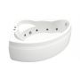 Ванна BAS Лагуна 170x110 с гидромассажем L/R