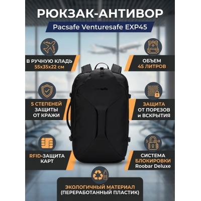 ���������� ������ Pacsafe Venturesafe EXP45 ������ ����� - ������ �� ����������� ���� � ��������-�������� "��� � ����"