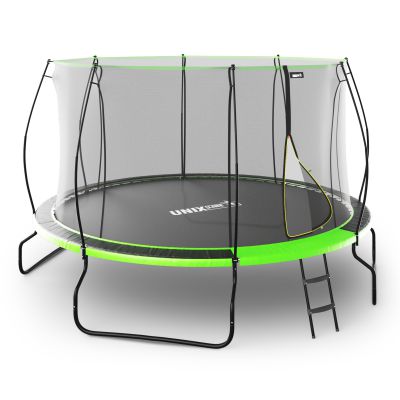 Каркасный батут UNIX Line 12 ft UFO Green - купить по специальной цене в интернет-магазине "Уют в доме"