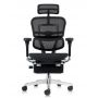 Офисное кресло Falto Ergohuman Ultra с подножкой, черное