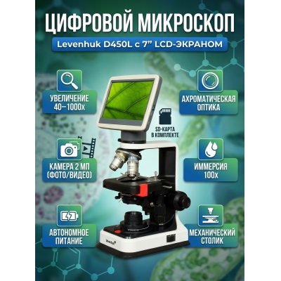 ����������� ��������� Levenhuk D450L LCD 7" - ������ �� ����������� ���� � ��������-�������� "��� � ����"