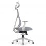 Кресло эргономичное Falto Кураж LUX HT-310AG серое