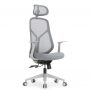 Кресло эргономичное Falto Кураж LUX HT-310AG серое