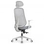Кресло эргономичное Falto Кураж LUX HT-310AG серое