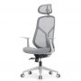 Кресло эргономичное Falto Кураж LUX HT-310AG серое