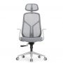 Кресло эргономичное Falto Кураж LUX HT-310AG серое