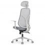Кресло эргономичное Falto Кураж LUX HT-310AG серое