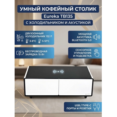 ���� ������� Eureka TB135, White+Black - ������ �� ����������� ���� � ��������-�������� "��� � ����"