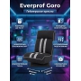 Геймерское кресло Everprof Goro ткань, чёрно-серый