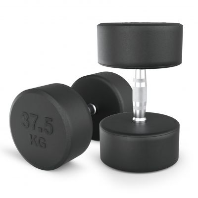 Гантель UNIX Fit PRO круглая обрезиненная 37,5 кг, 2 шт - купить по специальной цене в интернет-магазине "Уют в доме"