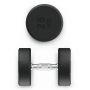 Гантель UNIX Fit PRO круглая обрезиненная 25 кг, 2 шт