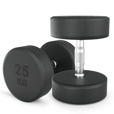 Гантель UNIX Fit PRO круглая обрезиненная 25 кг, 2 шт - купить по специальной цене в интернет-магазине "Уют в доме"