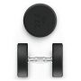Гантель UNIX Fit PRO круглая обрезиненная 22,5 кг, 2 шт