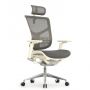 Кресло эргономичное Falto Star 2 (серая сетка, белый каркас)