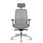 Кресло офисное Norden Room grey, серая сетка/ткань