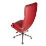Кресло офисное Norden Neo красная кожа