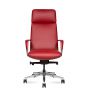Кресло офисное Norden Neo красная кожа
