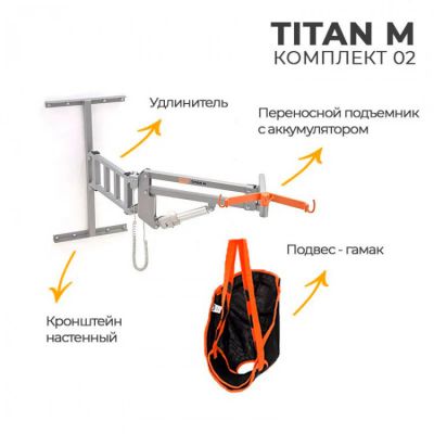Инвалидный подъемник MET Titan M комплект 02 (настенный) - купить по специальной цене в интернет-магазине "Уют в доме"
