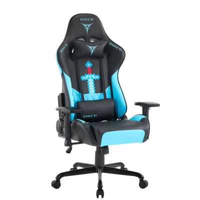    ZONE 51 MINECRAFT SWORD Black-Cyan -      - "  "