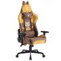 Игровое кресло ZONE 51 TANUKI Brown-Orange